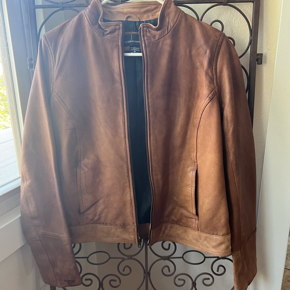 Women leather jacket 🧥